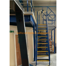 Welfor Steel Q235 Customized Steel Industrial Mezzanine Floor Racking